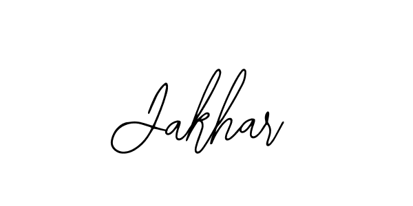 How to make Jakhar name signature. Use Bearetta-2O07w style for creating short signs online. This is the latest handwritten sign. Jakhar signature style 12 images and pictures png