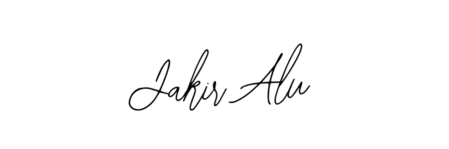 Bearetta-2O07w is a professional signature style that is perfect for those who want to add a touch of class to their signature. It is also a great choice for those who want to make their signature more unique. Get Jakir Alu name to fancy signature for free. Jakir Alu signature style 12 images and pictures png