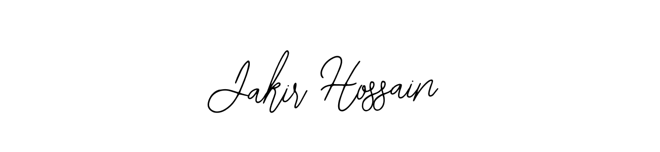 Use a signature maker to create a handwritten signature online. With this signature software, you can design (Bearetta-2O07w) your own signature for name Jakir Hossain. Jakir Hossain signature style 12 images and pictures png