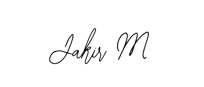 Jakir M stylish signature style. Best Handwritten Sign (Bearetta-2O07w) for my name. Handwritten Signature Collection Ideas for my name Jakir M. Jakir M signature style 12 images and pictures png