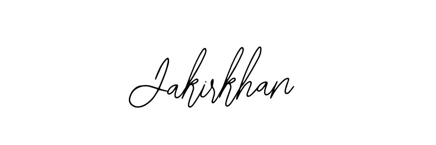 How to make Jakirkhan name signature. Use Bearetta-2O07w style for creating short signs online. This is the latest handwritten sign. Jakirkhan signature style 12 images and pictures png