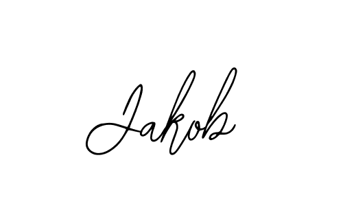 How to make Jakob name signature. Use Bearetta-2O07w style for creating short signs online. This is the latest handwritten sign. Jakob signature style 12 images and pictures png