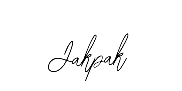 Jakpak stylish signature style. Best Handwritten Sign (Bearetta-2O07w) for my name. Handwritten Signature Collection Ideas for my name Jakpak. Jakpak signature style 12 images and pictures png