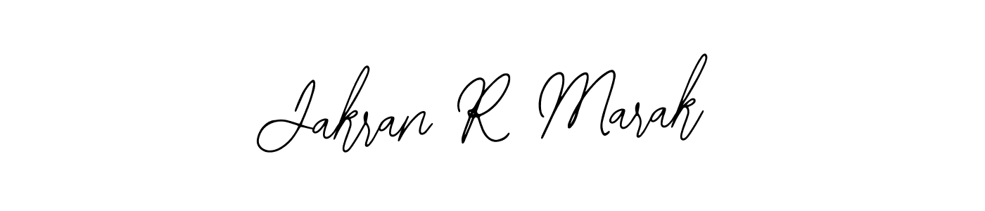 Design your own signature with our free online signature maker. With this signature software, you can create a handwritten (Bearetta-2O07w) signature for name Jakran R Marak. Jakran R Marak signature style 12 images and pictures png