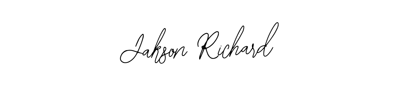 Once you've used our free online signature maker to create your best signature Bearetta-2O07w style, it's time to enjoy all of the benefits that Jakson Richard name signing documents. Jakson Richard signature style 12 images and pictures png