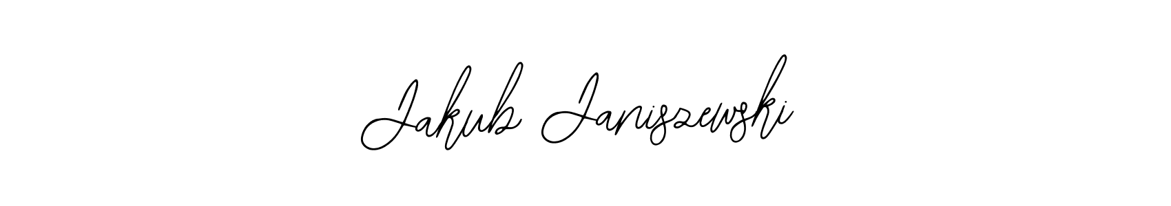 This is the best signature style for the Jakub Janiszewski name. Also you like these signature font (Bearetta-2O07w). Mix name signature. Jakub Janiszewski signature style 12 images and pictures png