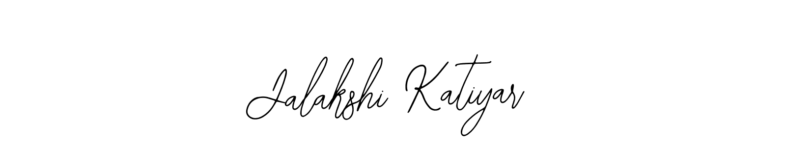 Design your own signature with our free online signature maker. With this signature software, you can create a handwritten (Bearetta-2O07w) signature for name Jalakshi Katiyar. Jalakshi Katiyar signature style 12 images and pictures png