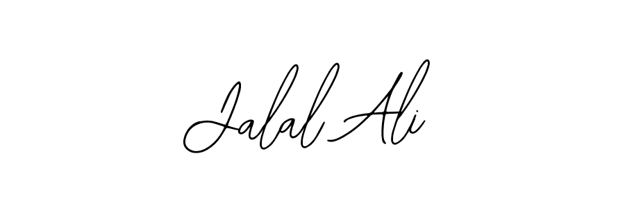How to make Jalal Ali name signature. Use Bearetta-2O07w style for creating short signs online. This is the latest handwritten sign. Jalal Ali signature style 12 images and pictures png