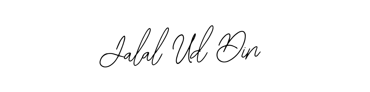 How to make Jalal Ud Din name signature. Use Bearetta-2O07w style for creating short signs online. This is the latest handwritten sign. Jalal Ud Din signature style 12 images and pictures png