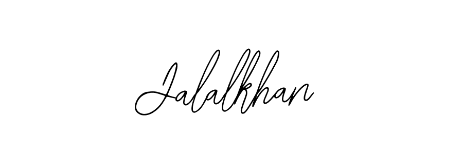 The best way (Bearetta-2O07w) to make a short signature is to pick only two or three words in your name. The name Jalalkhan include a total of six letters. For converting this name. Jalalkhan signature style 12 images and pictures png