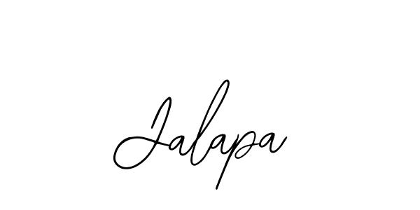 How to make Jalapa name signature. Use Bearetta-2O07w style for creating short signs online. This is the latest handwritten sign. Jalapa signature style 12 images and pictures png