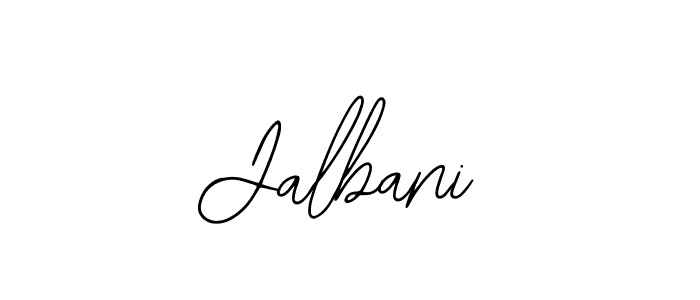Bearetta-2O07w is a professional signature style that is perfect for those who want to add a touch of class to their signature. It is also a great choice for those who want to make their signature more unique. Get Jalbani name to fancy signature for free. Jalbani signature style 12 images and pictures png