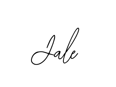 You should practise on your own different ways (Bearetta-2O07w) to write your name (Jale) in signature. don't let someone else do it for you. Jale signature style 12 images and pictures png