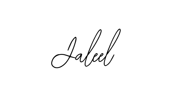 Bearetta-2O07w is a professional signature style that is perfect for those who want to add a touch of class to their signature. It is also a great choice for those who want to make their signature more unique. Get Jaleel name to fancy signature for free. Jaleel signature style 12 images and pictures png