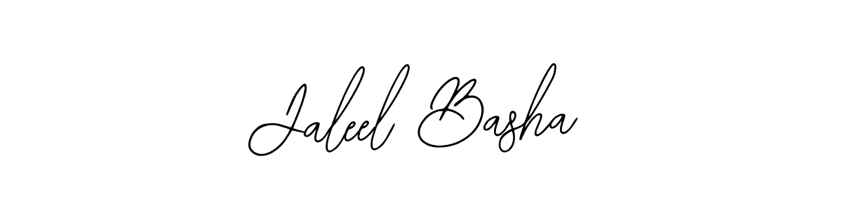 Jaleel Basha stylish signature style. Best Handwritten Sign (Bearetta-2O07w) for my name. Handwritten Signature Collection Ideas for my name Jaleel Basha. Jaleel Basha signature style 12 images and pictures png