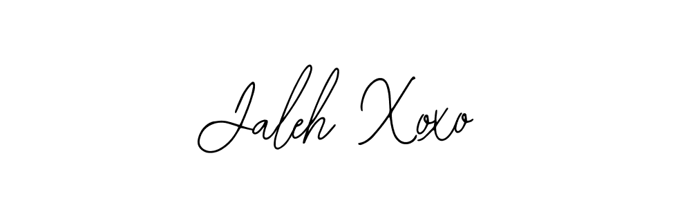 How to make Jaleh Xoxo signature? Bearetta-2O07w is a professional autograph style. Create handwritten signature for Jaleh Xoxo name. Jaleh Xoxo signature style 12 images and pictures png