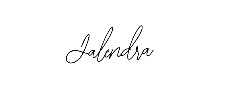 Jalendra stylish signature style. Best Handwritten Sign (Bearetta-2O07w) for my name. Handwritten Signature Collection Ideas for my name Jalendra. Jalendra signature style 12 images and pictures png