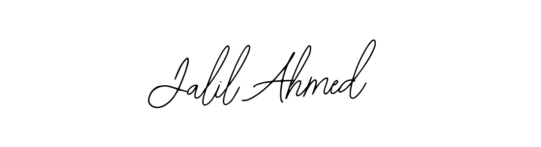 Also we have Jalil Ahmed name is the best signature style. Create professional handwritten signature collection using Bearetta-2O07w autograph style. Jalil Ahmed signature style 12 images and pictures png