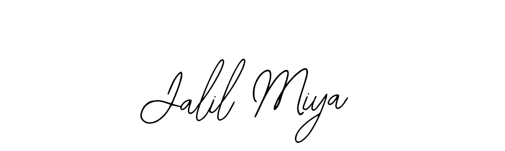 Make a beautiful signature design for name Jalil Miya. With this signature (Bearetta-2O07w) style, you can create a handwritten signature for free. Jalil Miya signature style 12 images and pictures png