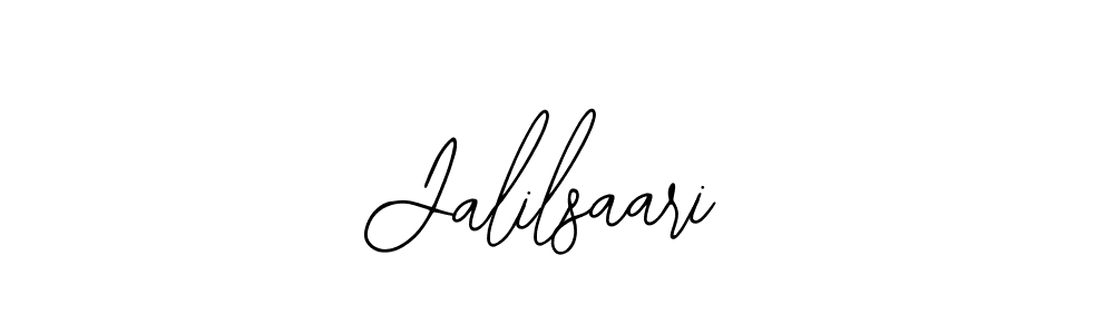Create a beautiful signature design for name Jalilsaari. With this signature (Bearetta-2O07w) fonts, you can make a handwritten signature for free. Jalilsaari signature style 12 images and pictures png