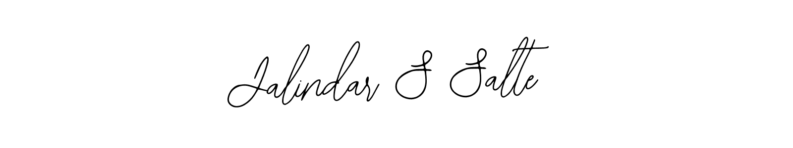 Make a short Jalindar S Salte signature style. Manage your documents anywhere anytime using Bearetta-2O07w. Create and add eSignatures, submit forms, share and send files easily. Jalindar S Salte signature style 12 images and pictures png