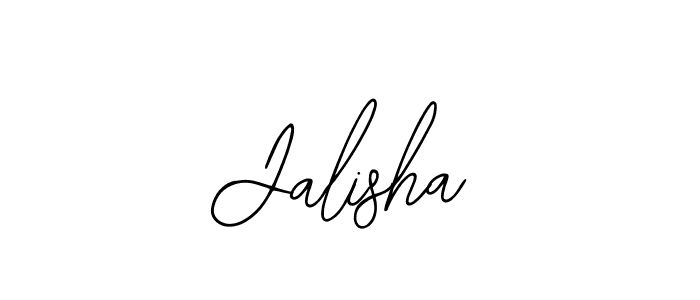The best way (Bearetta-2O07w) to make a short signature is to pick only two or three words in your name. The name Jalisha include a total of six letters. For converting this name. Jalisha signature style 12 images and pictures png