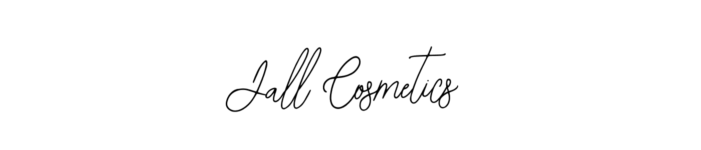 Design your own signature with our free online signature maker. With this signature software, you can create a handwritten (Bearetta-2O07w) signature for name Jall Cosmetics. Jall Cosmetics signature style 12 images and pictures png