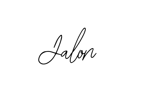 if you are searching for the best signature style for your name Jalon. so please give up your signature search. here we have designed multiple signature styles  using Bearetta-2O07w. Jalon signature style 12 images and pictures png