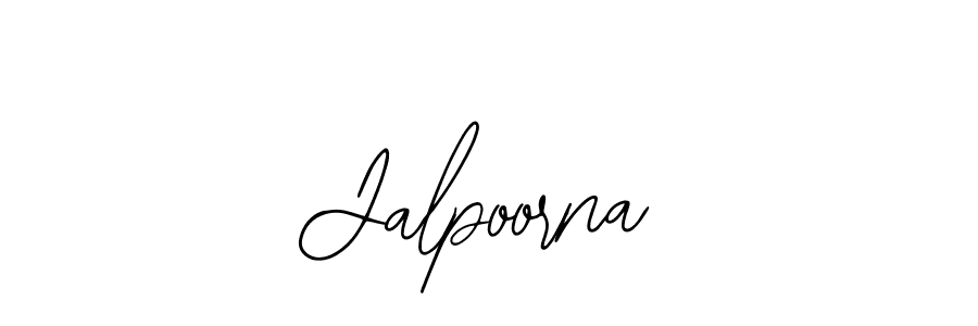 Make a beautiful signature design for name Jalpoorna. Use this online signature maker to create a handwritten signature for free. Jalpoorna signature style 12 images and pictures png