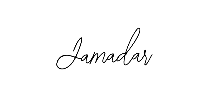 Also we have Jamadar name is the best signature style. Create professional handwritten signature collection using Bearetta-2O07w autograph style. Jamadar signature style 12 images and pictures png