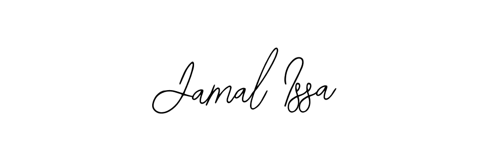 This is the best signature style for the Jamal Issa name. Also you like these signature font (Bearetta-2O07w). Mix name signature. Jamal Issa signature style 12 images and pictures png