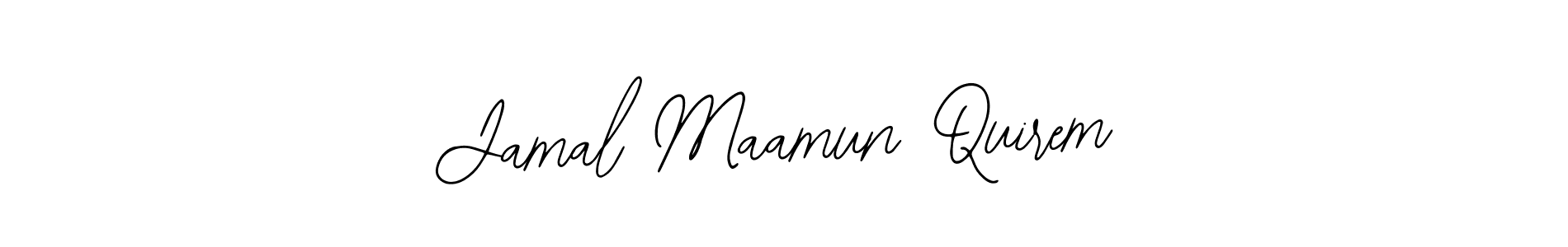 Similarly Bearetta-2O07w is the best handwritten signature design. Signature creator online .You can use it as an online autograph creator for name Jamal Maamun Quirem. Jamal Maamun Quirem signature style 12 images and pictures png