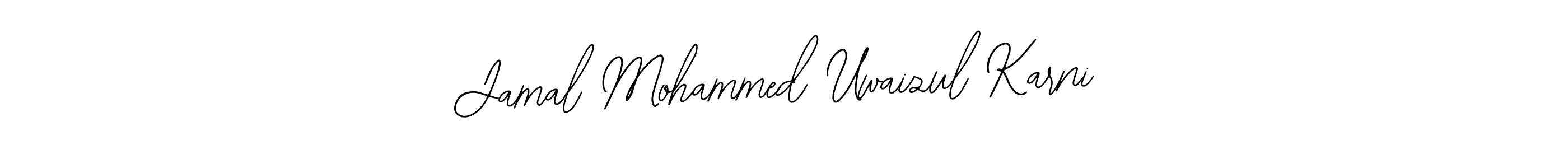 You can use this online signature creator to create a handwritten signature for the name Jamal Mohammed Uwaizul Karni. This is the best online autograph maker. Jamal Mohammed Uwaizul Karni signature style 12 images and pictures png