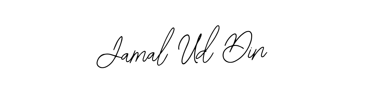 You should practise on your own different ways (Bearetta-2O07w) to write your name (Jamal Ud Din) in signature. don't let someone else do it for you. Jamal Ud Din signature style 12 images and pictures png