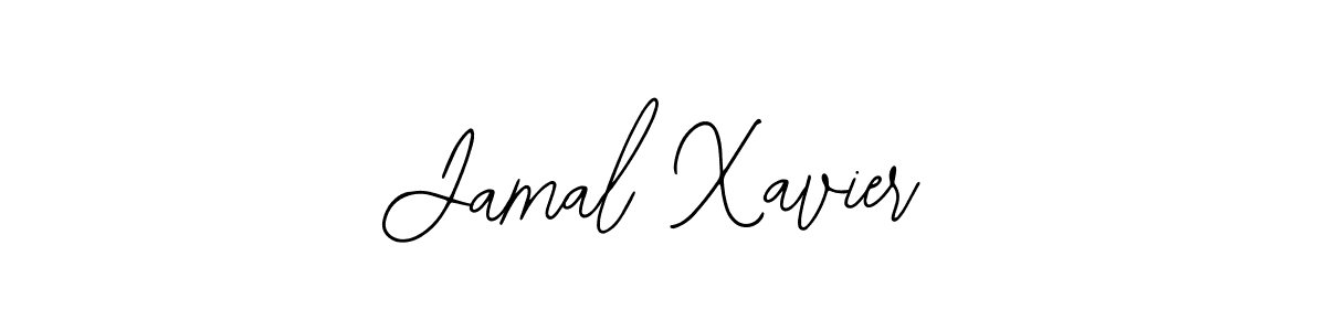 You should practise on your own different ways (Bearetta-2O07w) to write your name (Jamal Xavier) in signature. don't let someone else do it for you. Jamal Xavier signature style 12 images and pictures png