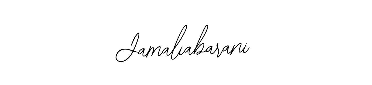 How to make Jamaliabarani name signature. Use Bearetta-2O07w style for creating short signs online. This is the latest handwritten sign. Jamaliabarani signature style 12 images and pictures png