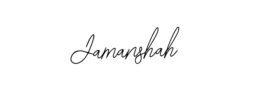 The best way (Bearetta-2O07w) to make a short signature is to pick only two or three words in your name. The name Jamanshah include a total of six letters. For converting this name. Jamanshah signature style 12 images and pictures png