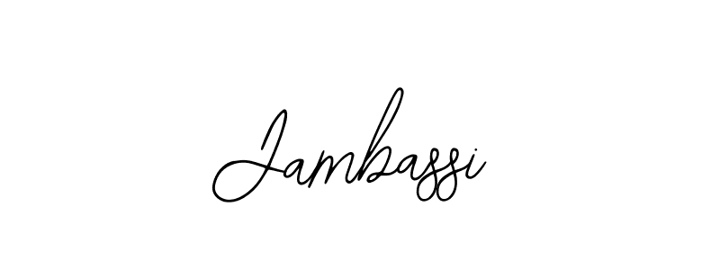 It looks lik you need a new signature style for name Jambassi. Design unique handwritten (Bearetta-2O07w) signature with our free signature maker in just a few clicks. Jambassi signature style 12 images and pictures png