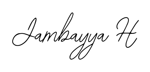 Also You can easily find your signature by using the search form. We will create Jambayya H name handwritten signature images for you free of cost using Bearetta-2O07w sign style. Jambayya H signature style 12 images and pictures png