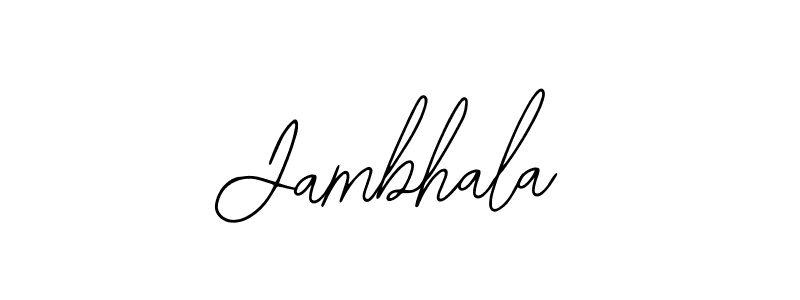 if you are searching for the best signature style for your name Jambhala. so please give up your signature search. here we have designed multiple signature styles  using Bearetta-2O07w. Jambhala signature style 12 images and pictures png