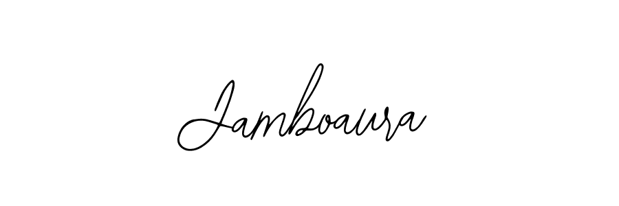 Bearetta-2O07w is a professional signature style that is perfect for those who want to add a touch of class to their signature. It is also a great choice for those who want to make their signature more unique. Get Jamboaura name to fancy signature for free. Jamboaura signature style 12 images and pictures png