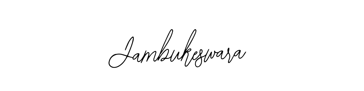 if you are searching for the best signature style for your name Jambukeswara. so please give up your signature search. here we have designed multiple signature styles  using Bearetta-2O07w. Jambukeswara signature style 12 images and pictures png