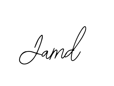 How to make Jamd name signature. Use Bearetta-2O07w style for creating short signs online. This is the latest handwritten sign. Jamd signature style 12 images and pictures png