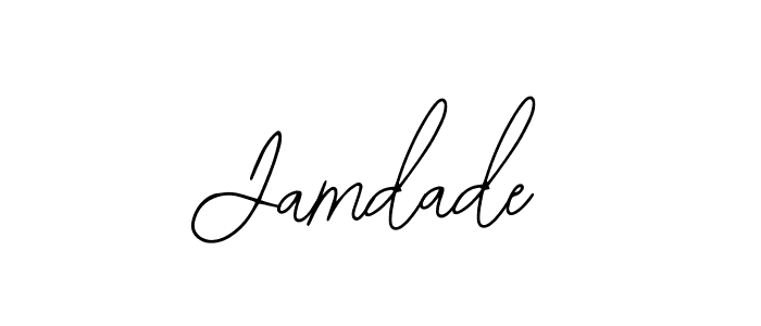 Make a beautiful signature design for name Jamdade. Use this online signature maker to create a handwritten signature for free. Jamdade signature style 12 images and pictures png