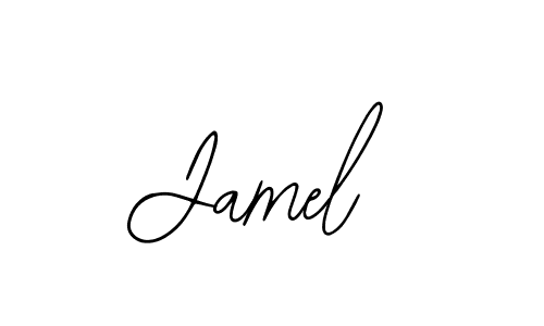 Design your own signature with our free online signature maker. With this signature software, you can create a handwritten (Bearetta-2O07w) signature for name Jamel. Jamel signature style 12 images and pictures png