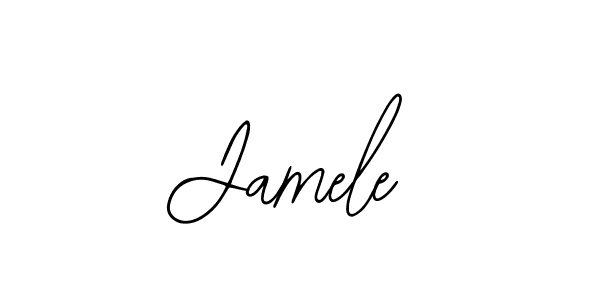 Also we have Jamele name is the best signature style. Create professional handwritten signature collection using Bearetta-2O07w autograph style. Jamele signature style 12 images and pictures png