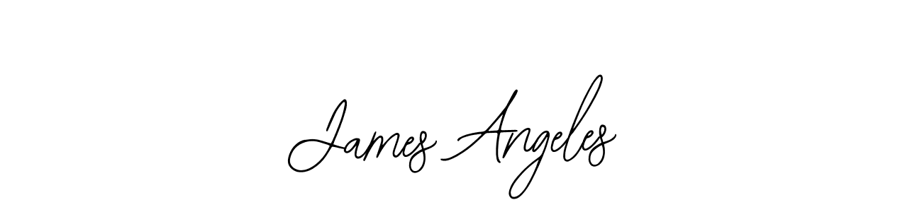 How to make James Angeles signature? Bearetta-2O07w is a professional autograph style. Create handwritten signature for James Angeles name. James Angeles signature style 12 images and pictures png