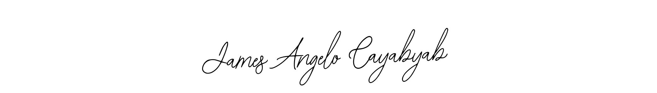 Make a short James Angelo Cayabyab signature style. Manage your documents anywhere anytime using Bearetta-2O07w. Create and add eSignatures, submit forms, share and send files easily. James Angelo Cayabyab signature style 12 images and pictures png