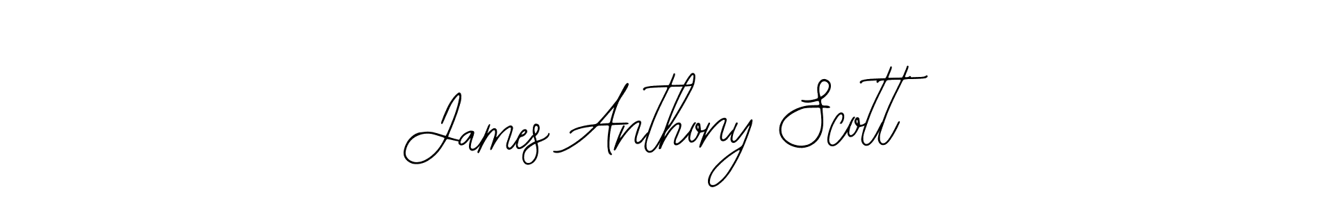James Anthony Scott stylish signature style. Best Handwritten Sign (Bearetta-2O07w) for my name. Handwritten Signature Collection Ideas for my name James Anthony Scott. James Anthony Scott signature style 12 images and pictures png