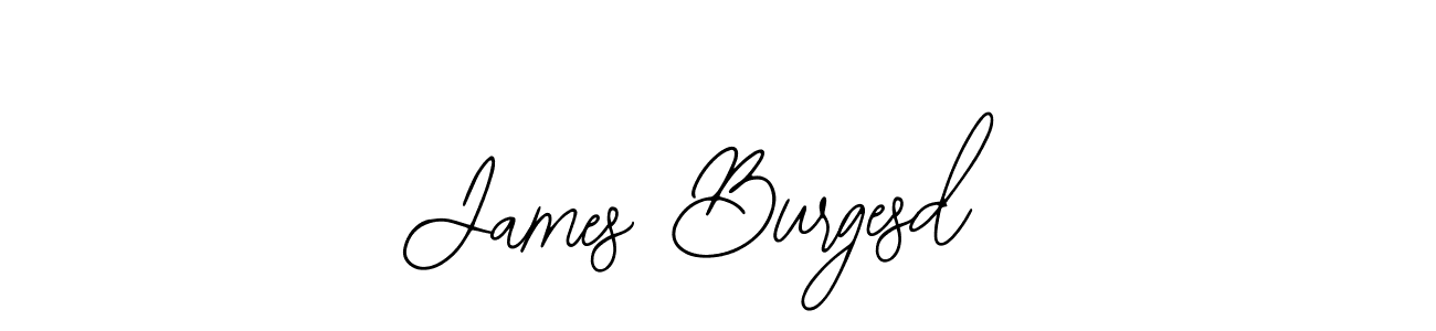 James Burgesd stylish signature style. Best Handwritten Sign (Bearetta-2O07w) for my name. Handwritten Signature Collection Ideas for my name James Burgesd. James Burgesd signature style 12 images and pictures png